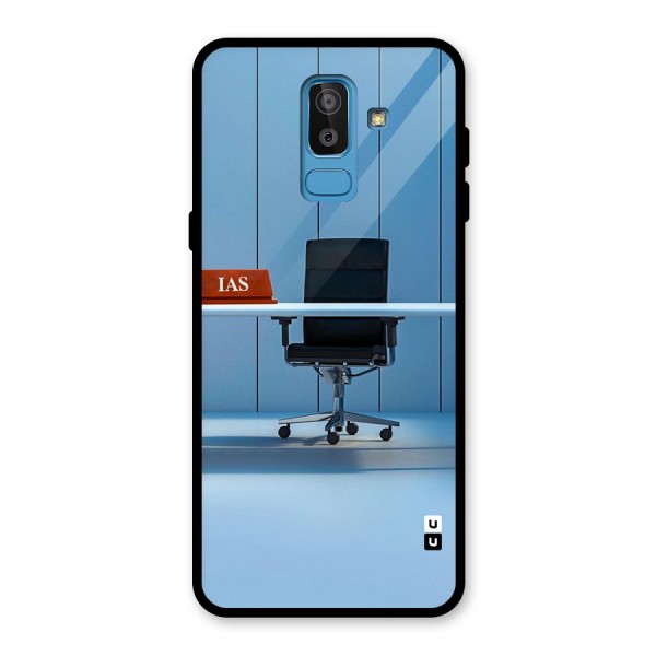 High Chair Glass Back Case for Galaxy J8