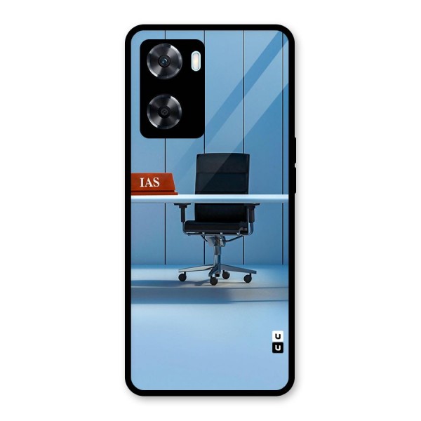 High Chair Glass Back Case for Oppo A77s