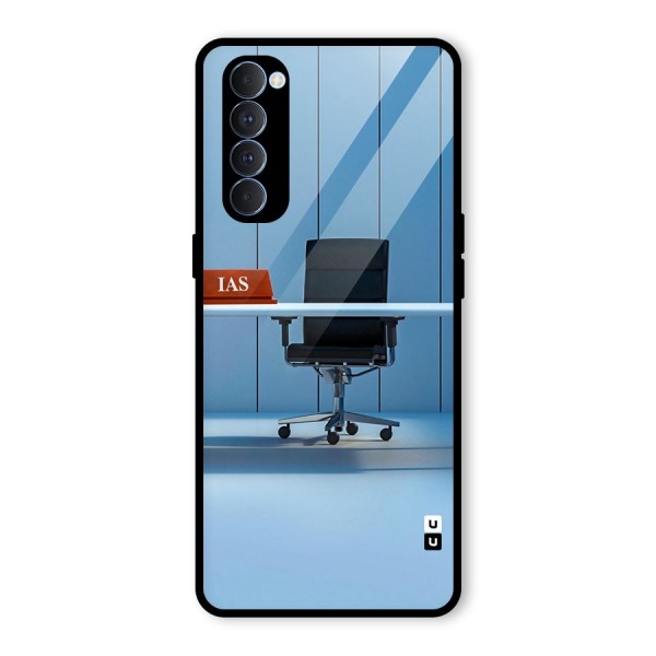 High Chair Glass Back Case for Oppo Reno4 Pro