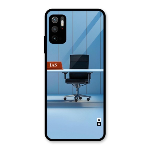 High Chair Glass Back Case for Poco M3 Pro 5G