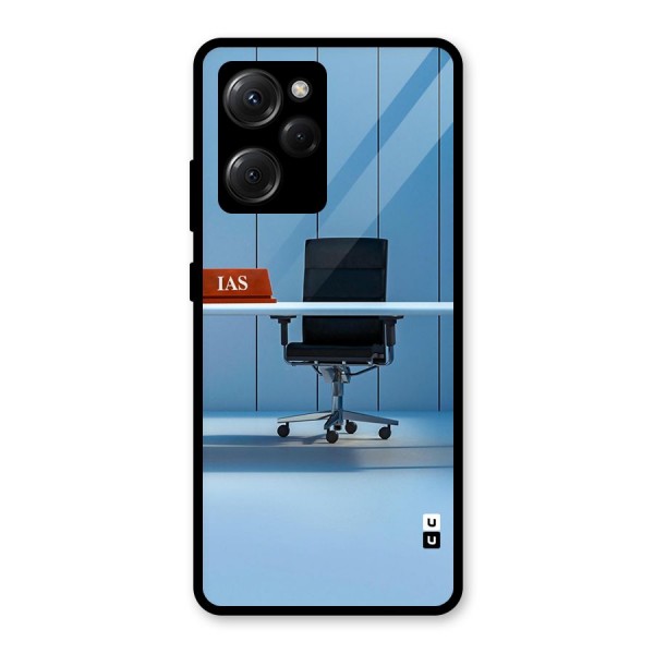 High Chair Glass Back Case for Poco X5 Pro