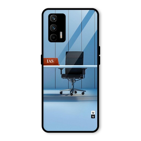 High Chair Glass Back Case for Realme X7 Max