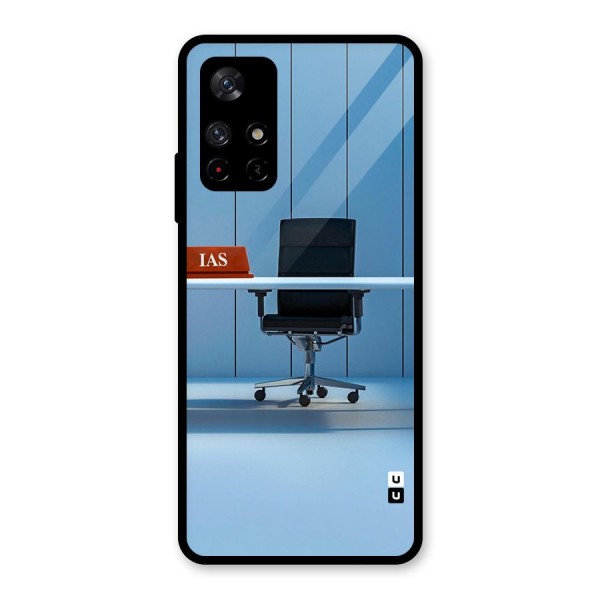High Chair Glass Back Case for Redmi Note 11T 5G