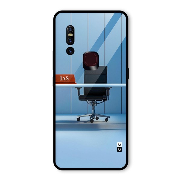 High Chair Glass Back Case for Vivo V15