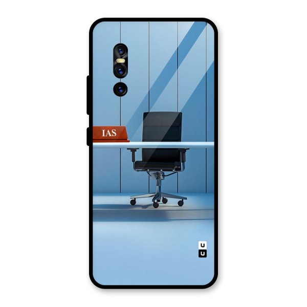 High Chair Glass Back Case for Vivo V15 Pro