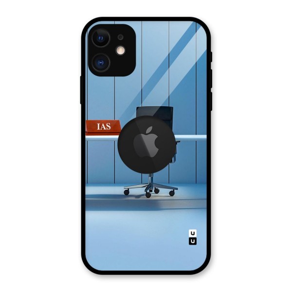 High Chair Glass Back Case for iPhone 11 Logo Cut