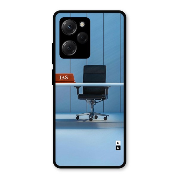 High Chair Metal Back Case for Poco X5 Pro