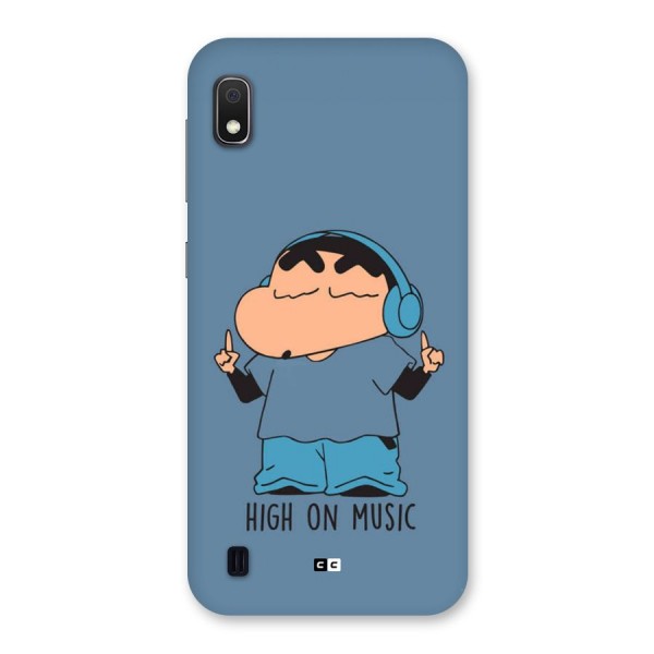 High On Music Back Case for Galaxy A10