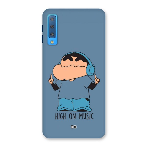 High On Music Back Case for Galaxy A7 (2018)