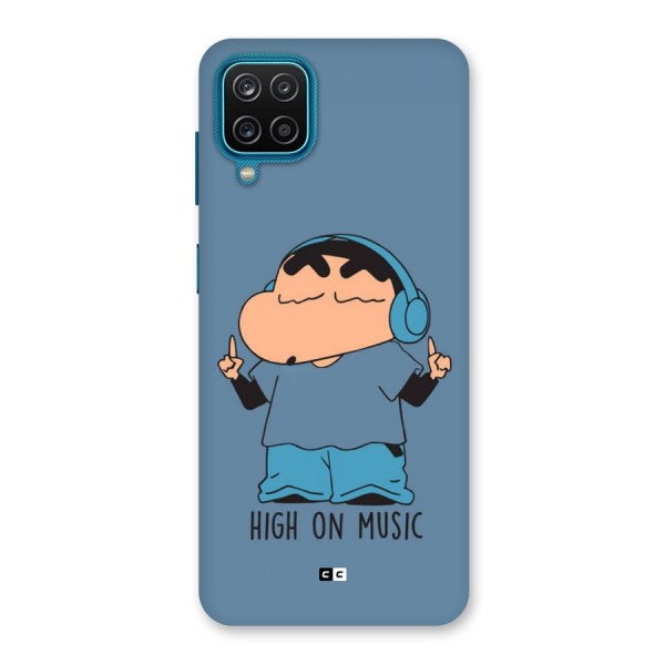 High On Music Back Case for Galaxy F12