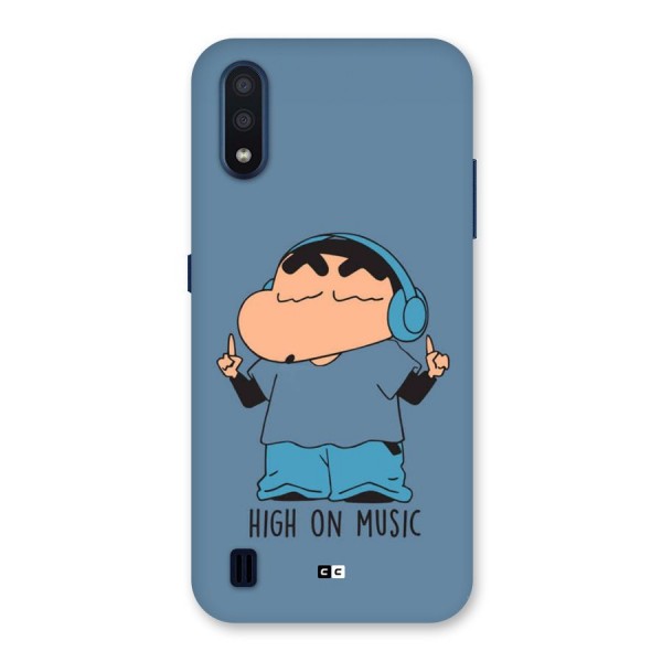 High On Music Back Case for Galaxy M01