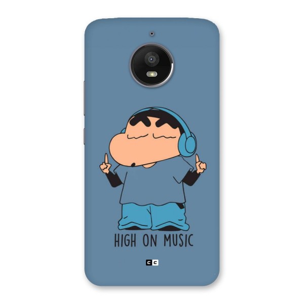 High On Music Back Case for Moto E4 Plus