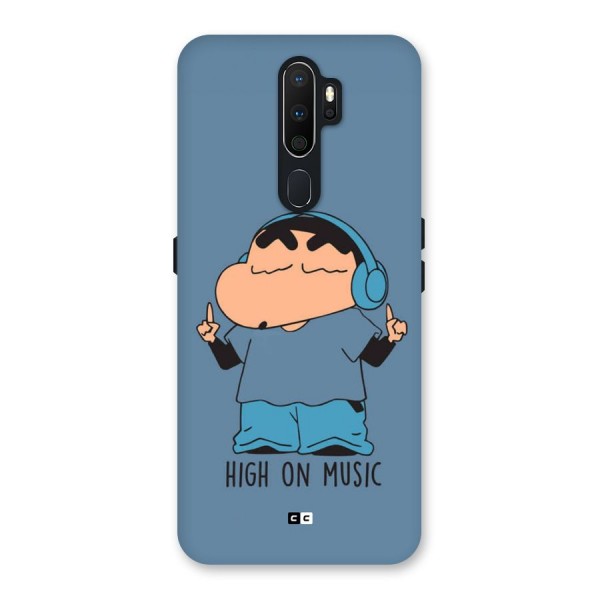 High On Music Back Case for Oppo A5 (2020)