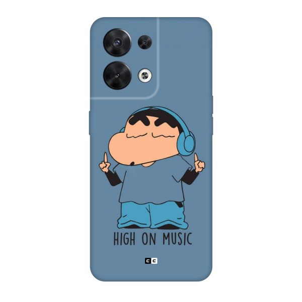 High On Music Back Case for Oppo Reno8 5G