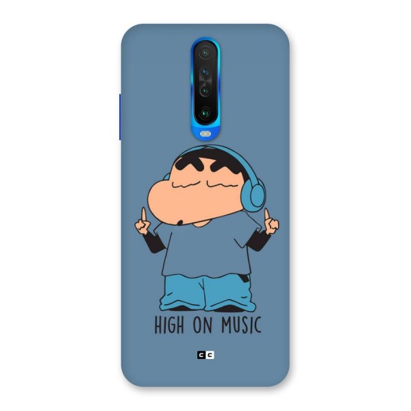 High On Music Back Case for Poco X2