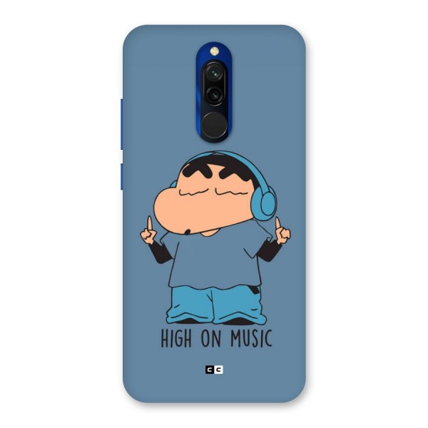 High On Music Back Case for Redmi 8