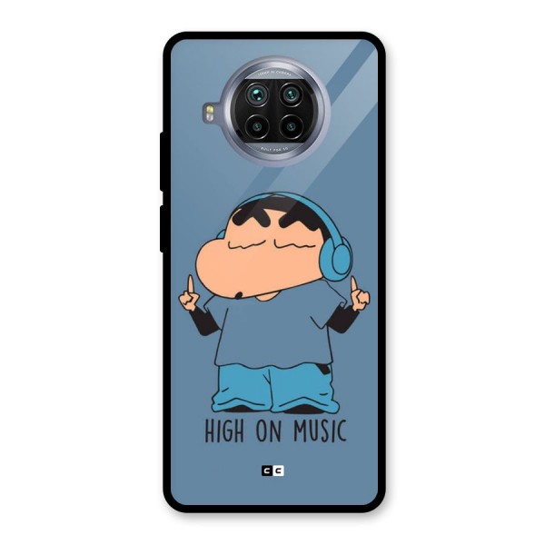 High On Music Glass Back Case for Mi 10i