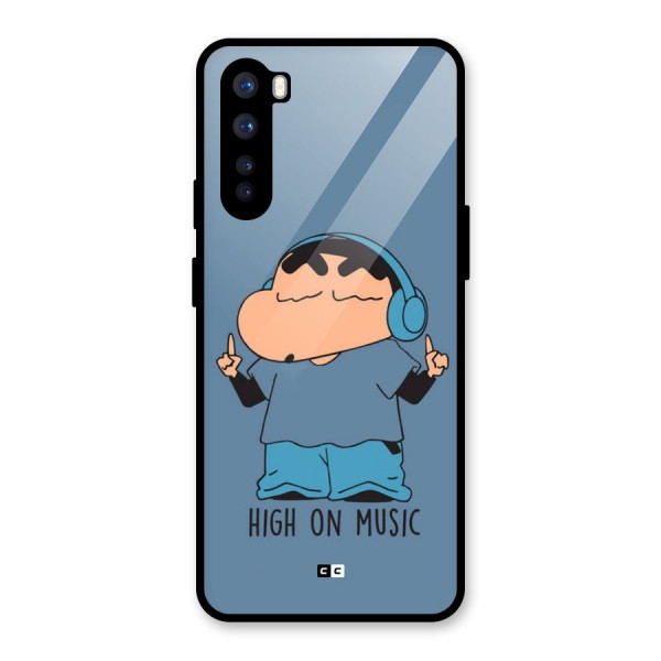 High On Music Glass Back Case for OnePlus Nord