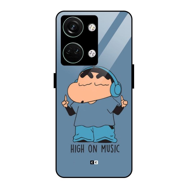 High On Music Glass Back Case for Oneplus Nord 3