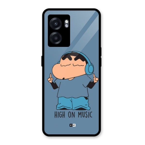 High On Music Glass Back Case for Oppo K10 (5G)