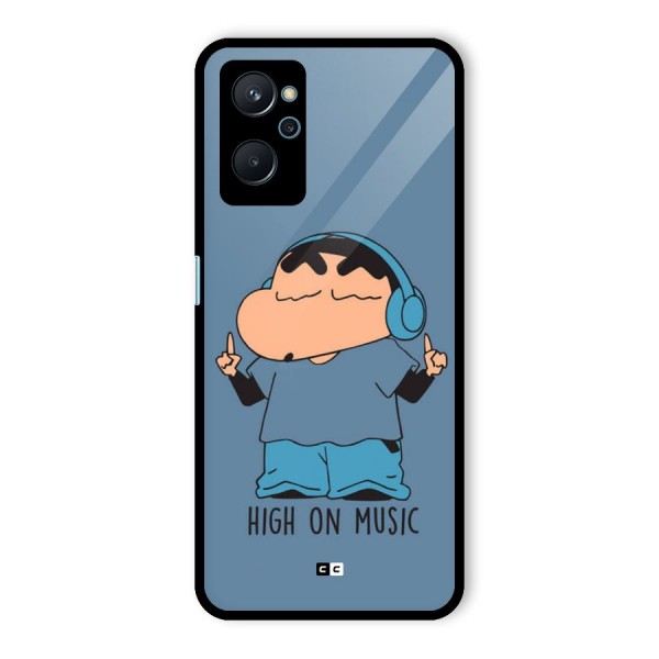 High On Music Glass Back Case for Realme 9i