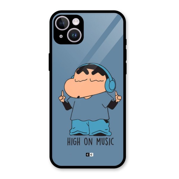 High On Music Glass Back Case for iPhone 14 Plus