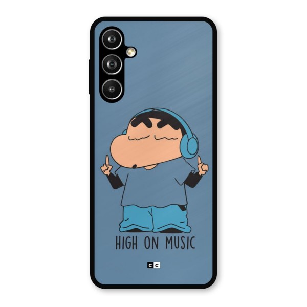 High On Music Metal Back Case for Galaxy F54