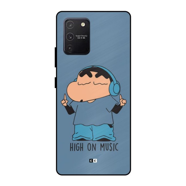 High On Music Metal Back Case for Galaxy S10 Lite