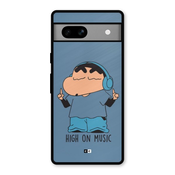 High On Music Metal Back Case for Google Pixel 7a