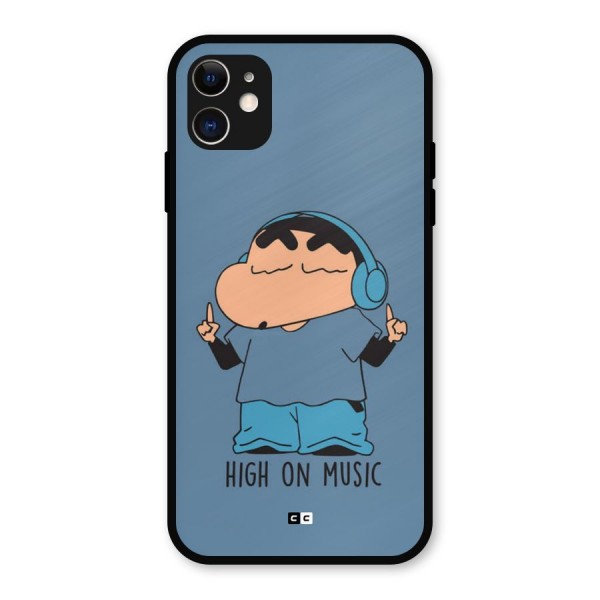 High On Music Metal Back Case for iPhone 11