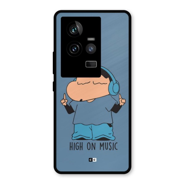 High On Music Metal Back Case for iQOO 11 5G