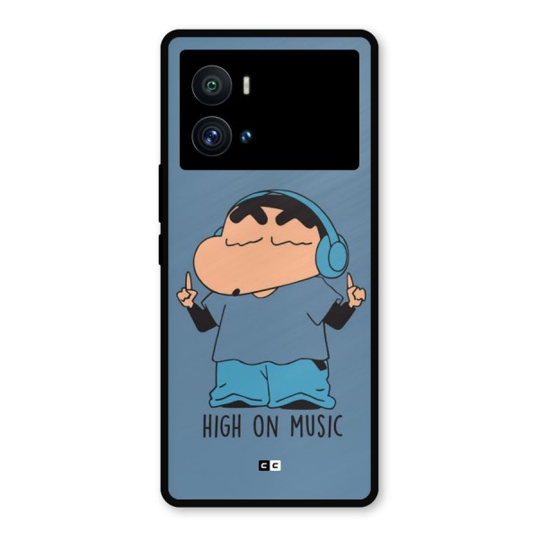 High On Music Metal Back Case for iQOO 9 Pro