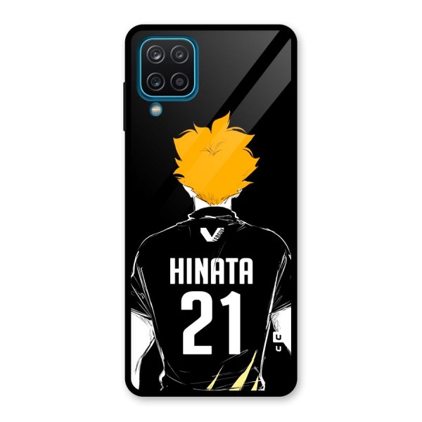 Hinata 21 Glass Back Case for Galaxy A12