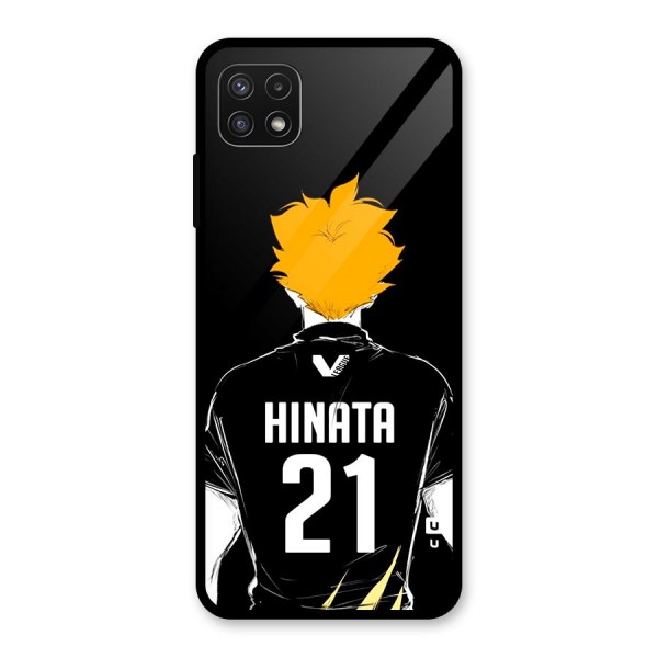 Hinata 21 Glass Back Case for Galaxy A22 5G