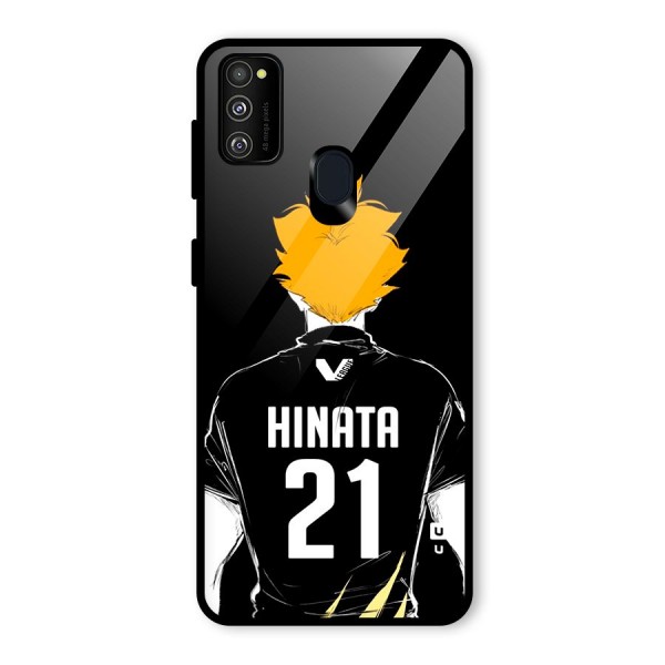 Hinata 21 Glass Back Case for Galaxy M21