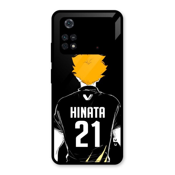 Hinata 21 Glass Back Case for Poco M4 Pro 4G