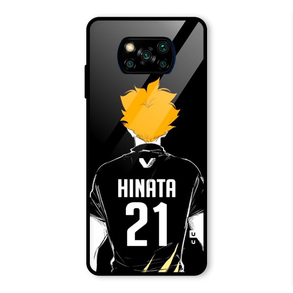 Hinata 21 Glass Back Case for Poco X3 Pro