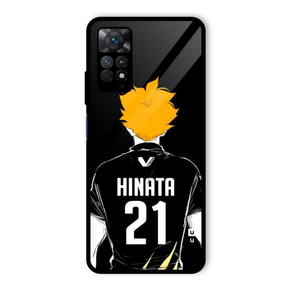 Hinata 21 Glass Back Case for Redmi Note 11 Pro