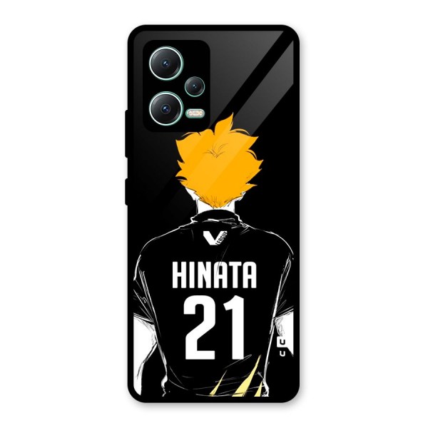 Hinata 21 Glass Back Case for Redmi Note 12 5G