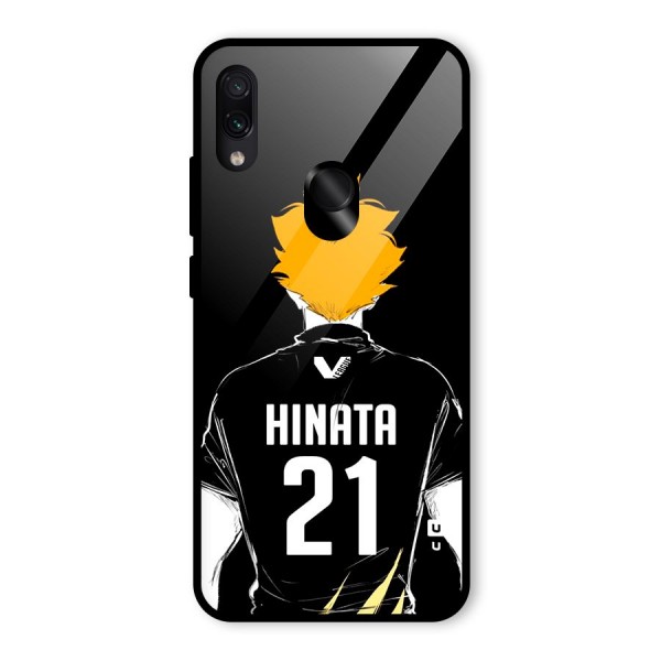 Hinata 21 Glass Back Case for Redmi Note 7