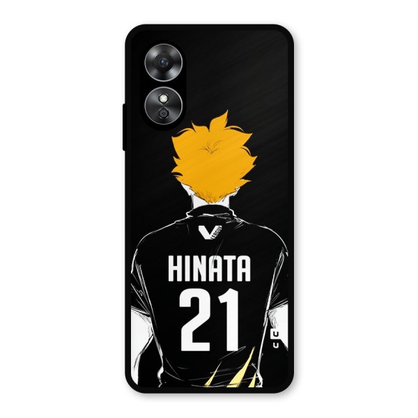 Hinata 21 Metal Back Case for Oppo A17