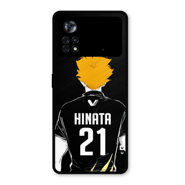 Hinata 21 Metal Back Case for Poco X4 Pro 5G