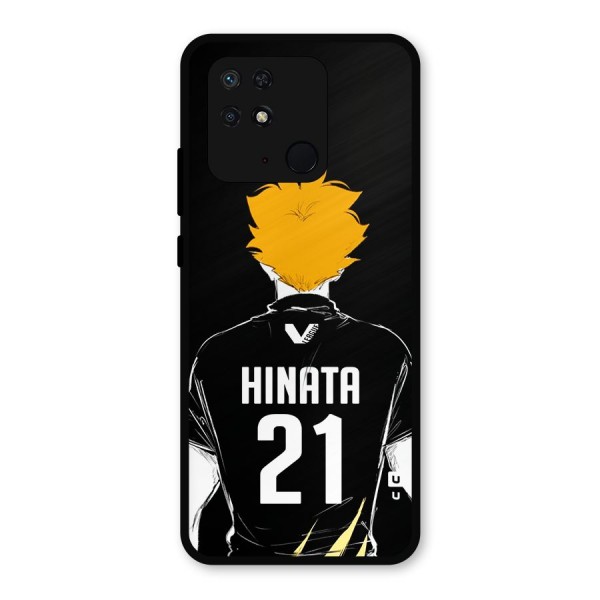 Hinata 21 Metal Back Case for Redmi 10