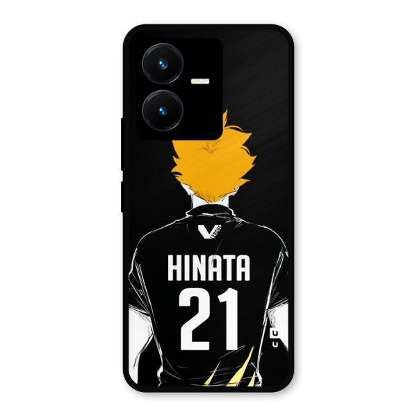 Hinata 21 Metal Back Case for Vivo Y22s