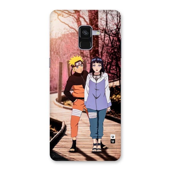 Hinata Annoyed Back Case for Galaxy A8 Plus