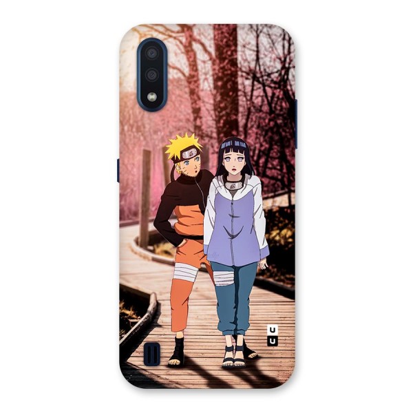 Hinata Annoyed Back Case for Galaxy M01