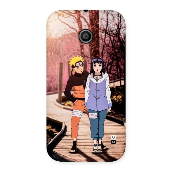 Hinata Annoyed Back Case for Moto E