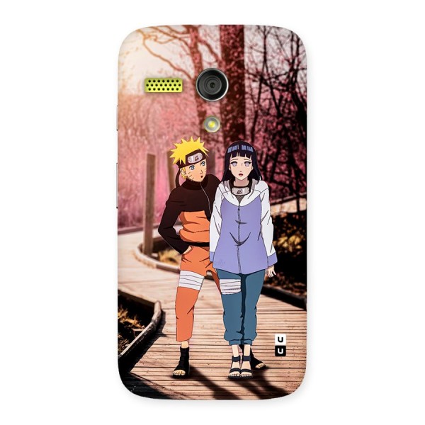 Hinata Annoyed Back Case for Moto G