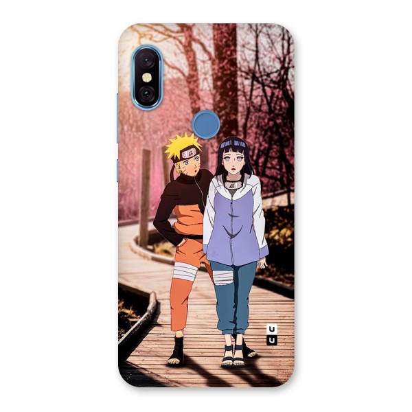 Hinata Annoyed Back Case for Redmi Note 6 Pro