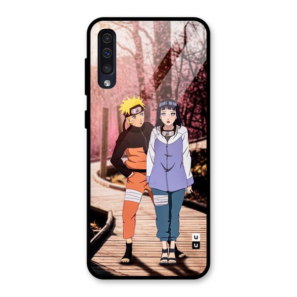 Hinata Annoyed Glass Back Case for Galaxy A50s